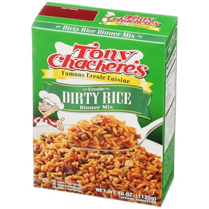 Tony Chachere's Creole Foods Creole Dirty Rice Mix-40 oz.-8/Case