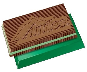 Andes Creme De Menthe Green Individually Wrapped No Logo-21.62 lb.-1/Case