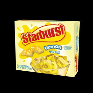 Starburst Lemon Flavored Gelatin Mix-3.89 oz.-12/Case