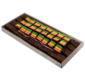 Cookies United Rainbow Layer Cake-5 lb. Bulk Box