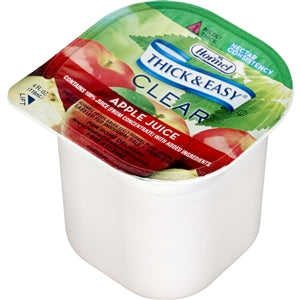 Thick & Easy Clear Thickened Apple Juice-24 Count-1/Case