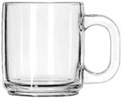 Libbey 10 oz. Glass Mug-12 Each-1/Case