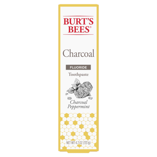 Burt's Bees Flouride Charcoal Toothpaste-4.7 oz.-6/Box-2/Case