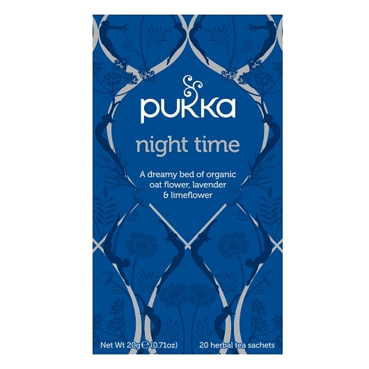 Pukka Tea Bag Organic Night Time-20 Count-4/Case
