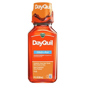Vicks Liquid Dayquil-8 fl oz.s-12/Case