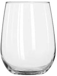 Libbey 17 oz. Stemless White Wine Glass-12 Each-1/Case