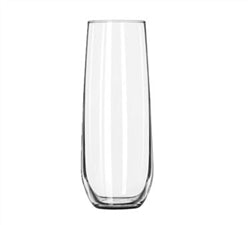 Libbey 8.5 oz. Stemless Flute Glass-12 Each-1/Case