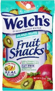 Welch's Island Fruit Mix Fruit Snack-2.25 oz.-48/Case