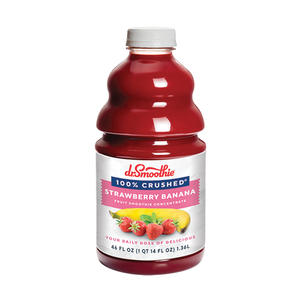 Dr. Smoothie 100% Crushed Strawberry Banana 46 Oz. 6/ct.