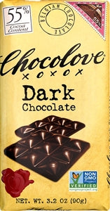 Chocolove Dark Chocolate Bar-3.2 oz.-12/Box-12/Case