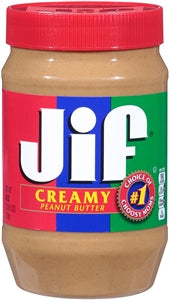 Jif Peanut Butter Creamy-40 oz.-8/Case