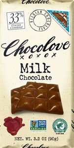 Chocolove Milk Chocolate Bar-3.2 oz.-12/Box-12/Case
