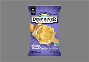 Deep River Snacks Sweet Maui Onion Kettle Potato Chips-2 oz.-24/Case