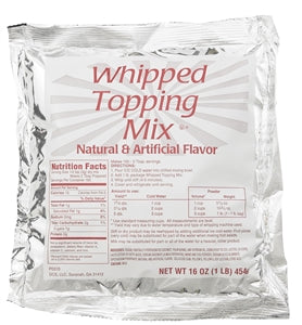 Chefs Companion Whipped Topping Mix-1 lb.-12/Case