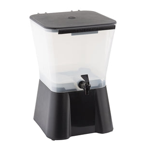 Tablecraft 3 Gallon Black Beverage Dispenser-1 Each