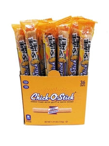 Chick-O-Stick Peanut Butter Coconut Snack-0.7 oz.-36/Box-12/Case