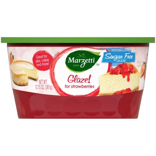 Marzetti Sugar Free Strawberry Glaze-12.75 oz.-6/Case