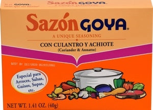 Goya Sazon Coriander/Achte-1.41 oz.-36/Case