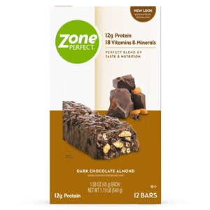 Zoneperfect Dark Chocolate Almond 3 12 Count-1.58 oz.-12/Box-3/Case