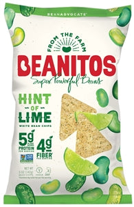 Beanitos White Bean Chips Hint Of Lime-1 Each-6/Case