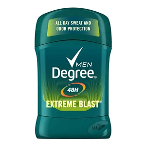 Degree Men Extreme Blast Invisible Solid Deodorant-1.7 fl oz.-6/Box-2/Case