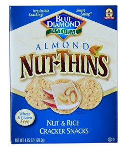 Nut Thins Crackers Almond Nut Thins-4.25 oz.-12/Case