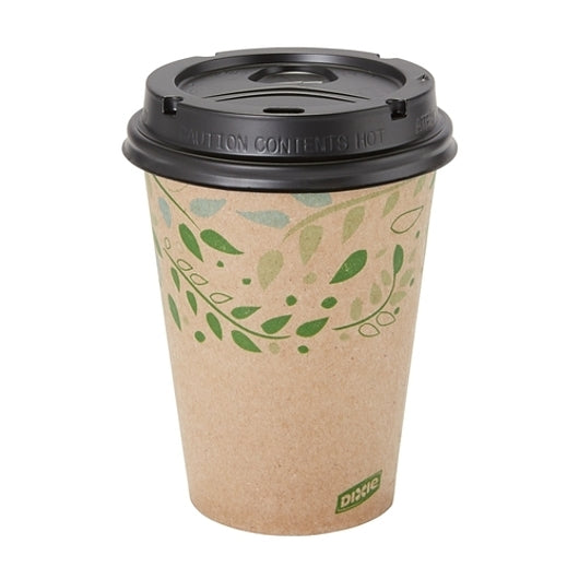 Dixie Ecosmart 12 oz. 100% Recycled Fiber Hot Cup By Gp Pro-Georgia-Pacific--Fits Large Lids-1000 Cups-50 Count-20/Case
