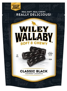 Wiley Wallaby Black Liquorice-10 oz.-10/Case