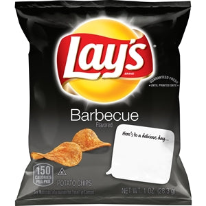 Lay's Bbq Potato Chips-1 oz.-104/Case