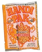 Great Western Handi Pak Theatre Quality Popcorn Kit-6 oz.-36/Case