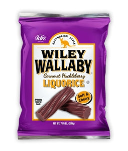 Wiley Wallaby Huckleberry Liquorice-7.05 oz.-12/Case