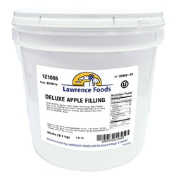 Lawrence Foods Deluxe Apple Filling-19 lb.
