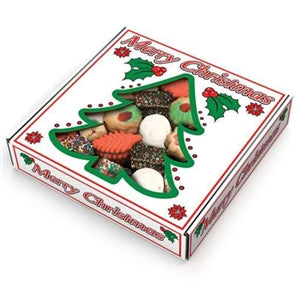 Cookies United Christmas Tree Gift Box-2 lb.-6/Case