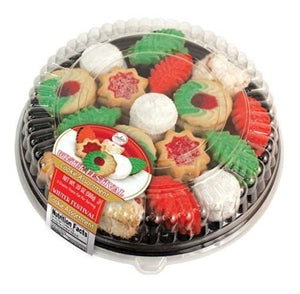 Cookies United Assorted Winter Wonderland Cookie Platter-20 oz.-10/Case