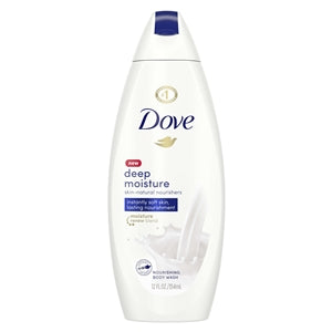 Dove Deep Moisture Body Wash-11 oz.-6/Case