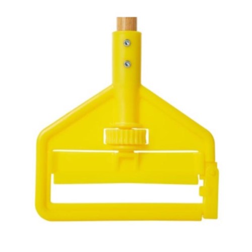 Invader Side-gate Wood Wet-mop Handle, 1" Dia X 60", Natural, 12/carton