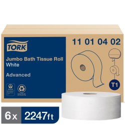 Tork Jumbo Toilet Paper Roll White T1 6/Case
