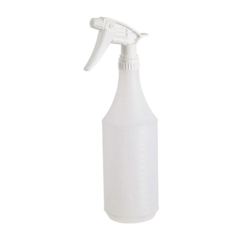 32 Oz Clear Spray Bottle 3-Pack 12/Pack