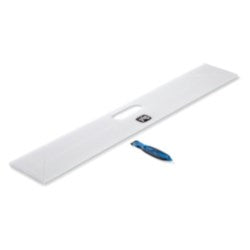 0.25" X 38" X 5.75" White Hdpe Installation Board With Safety Knife /Kit