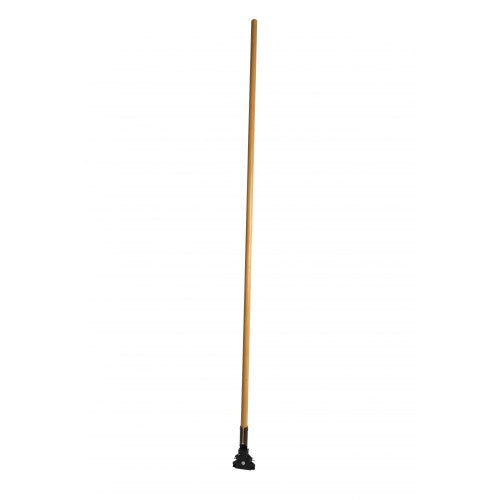 Wood Mop Handle With Metal Swivel Clip - 60" 6/Each