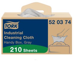 Tork Industrial Cleaning Cloth Gray W7 210/Case