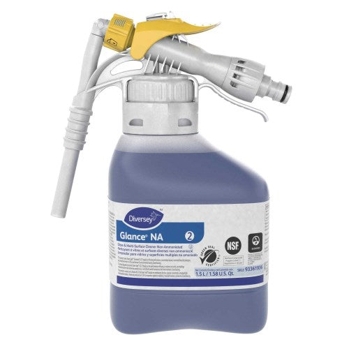 Glance Na Glass & Multi-Surface Cleaner Non-Ammoniated 50.7 Oz 2/Case