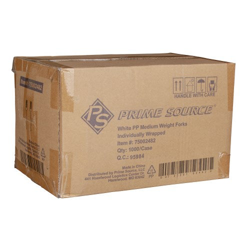 Prime Source Pp Fork White Medium000 1000/Case