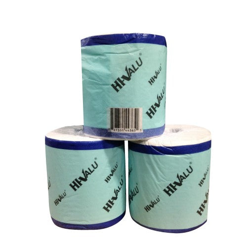 Hi-Valu Paper Toilet Tissue 2-Ply White 96/Case