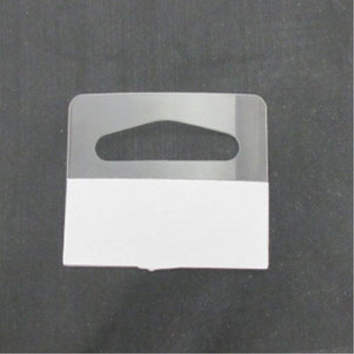 Heavy-Duty Hang Tabs With Adhesive Pvc Clear - 1.75" X 1.5" 15000/Pack