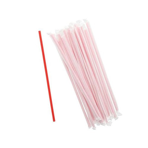 Stirrer Red Wrapped - 7.5" 5000/Case