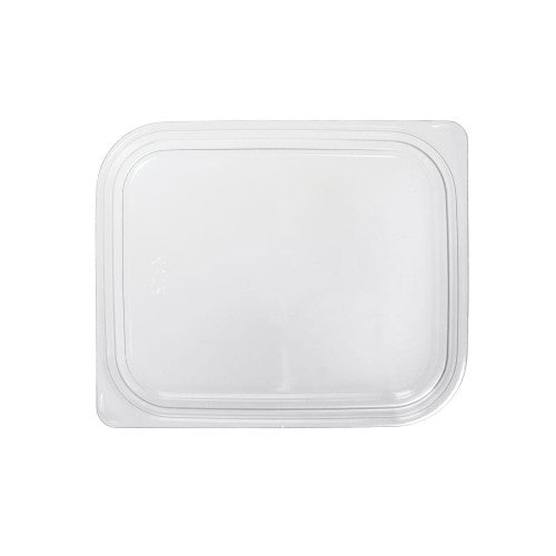 Clear Lid For Medium Clear 2 Compartment Snack Box 450/Case