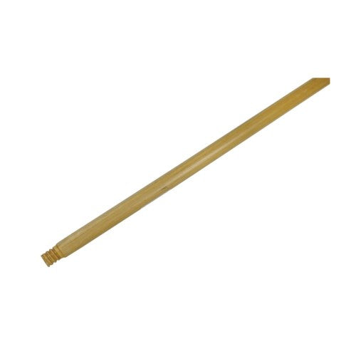 Wood Threaded-tip Broom/sweep Handle, 0.94" Dia X 60", Natural