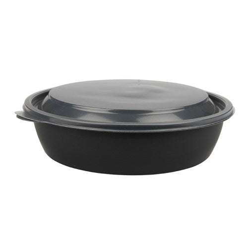 Clear Dome Lid For 18, 24, 32 Oz. Medium Round Bowls And Containers 300/Case