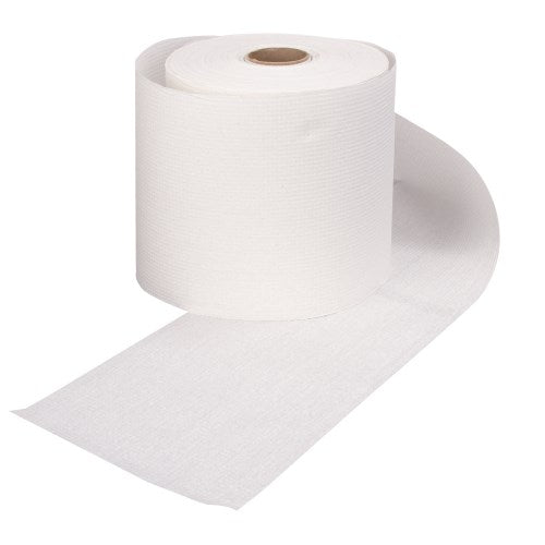 Right Choice™ Paper Hardwound Roll Towel 1-Ply, White, 7.87" X 800' 6/Case